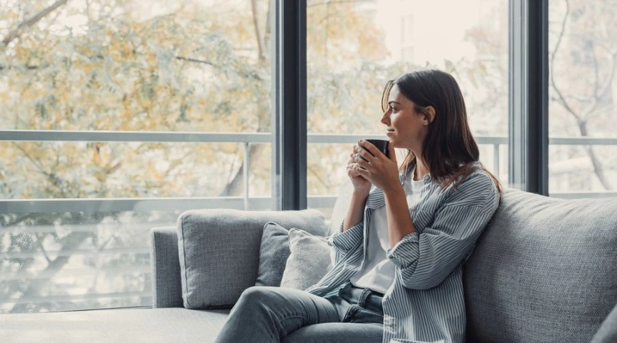 Make time to sit and enjoy a cup of coffee