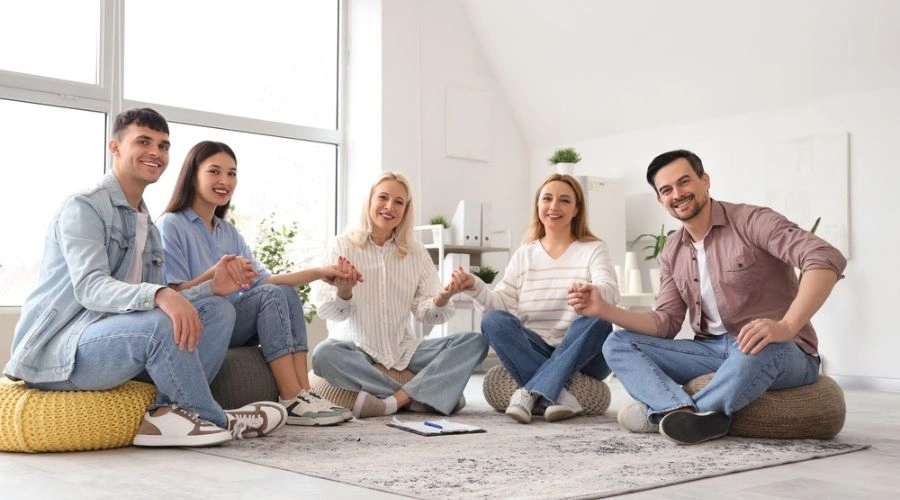 Group Therapy for safe space