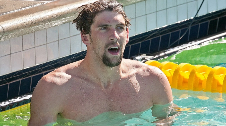 Image of Michael Phelps in the pool - How Many Olympic Athletes Have Struggled with Mental Health Issues - Catalina Behavioral Health